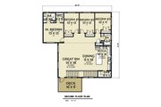 Modern Style House Plan - 4 Beds 3 Baths 1792 Sq/Ft Plan #1070-172 