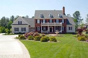 Colonial Style House Plan - 4 Beds 3 Baths 4263 Sq/Ft Plan #137-247 