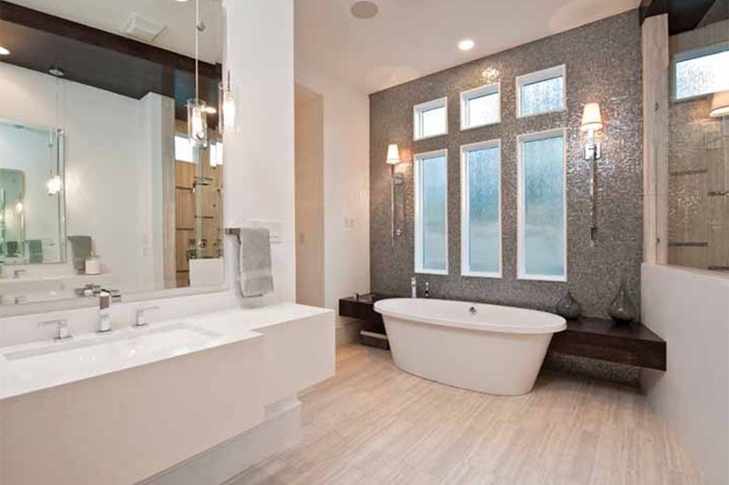 Architectural House Design - Interior - Master Bathroom 1 for Contemporary House Plan #935-5 - 4 bed, 4 bath