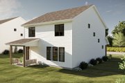 Farmhouse Style House Plan - 3 Beds 2.5 Baths 1920 Sq/Ft Plan #455-599 Exterior 