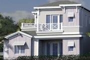 Bungalow Style House Plan - 4 Beds 4.5 Baths 3139 Sq/Ft Plan #548-42 