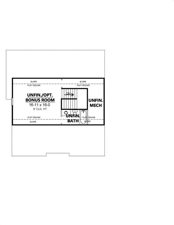 Dream House Plan - Craftsman Floor Plan - Upper Floor Plan #1080-31