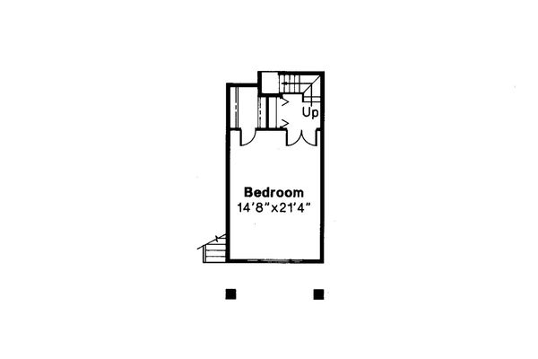 House Design - Contemporary Floor Plan - Lower Floor Plan #124-261