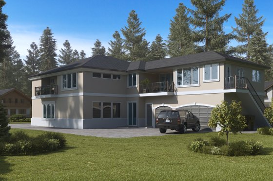 Exterior - Other Elevation 1 for Mediterranean House Plan #1066-101 - 7 bed, 6.5 bath