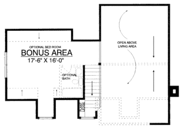 Home Plan - Country Floor Plan - Other Floor Plan #40-103