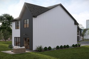 Exterior - Other Elevation 3 for Cottage House Plan #455-715 - 3 bed, 2.5 bath