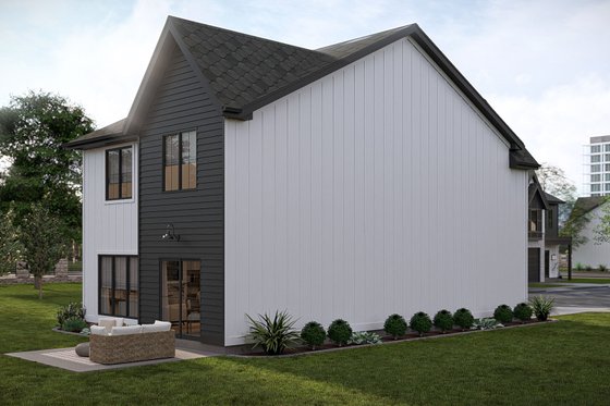 Exterior - Other Elevation 3 for Cottage House Plan #455-715 - 3 bed, 2.5 bath