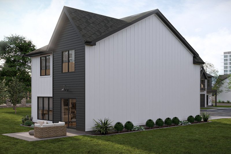 Architectural House Design - Exterior - Other Elevation 3 for Cottage House Plan #455-715 - 3 bed, 2.5 bath