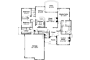Craftsman Style House Plan - 3 Beds 2.5 Baths 2432 Sq/Ft Plan #124-509 