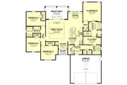 Ranch Style House Plan - 4 Beds 2.5 Baths 1999 Sq/Ft Plan #430-303 