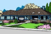 Ranch Style House Plan - 3 Beds 2.5 Baths 2277 Sq/Ft Plan #60-584 