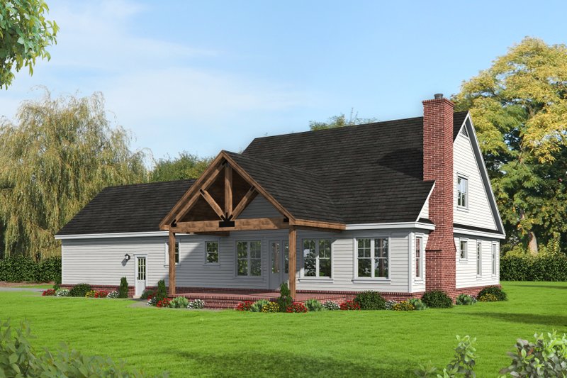 Country Style House Plan - 3 Beds 2 Baths 2200 Sq/Ft Plan #932-276 ...