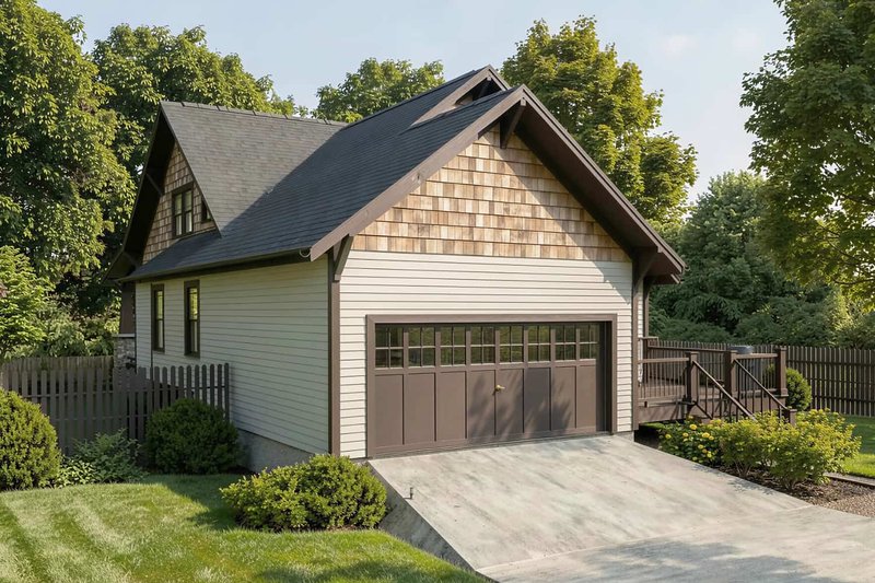 House Design - Exterior - Other Elevation for Craftsman House Plan #79-361 - 4 bed, 2.5 bath