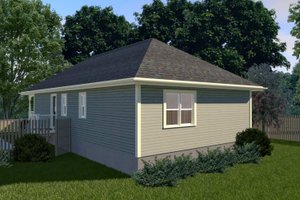 Exterior - Other Elevation for Cottage House Plan #79-127 - 3 bed, 2 bath