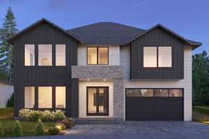 Farmhouse Exterior - Front Elevation Plan #1066-245