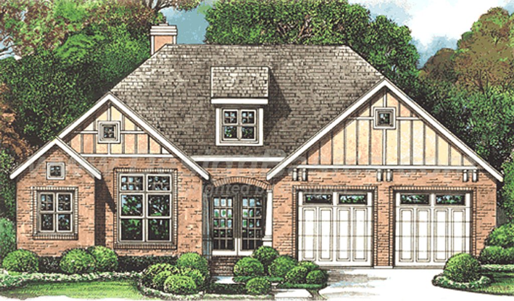 Traditional Style House Plan - 2 Beds 2 Baths 1335 Sq/Ft Plan #20-1394 ...