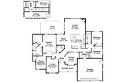 Craftsman Style House Plan - 4 Beds 3 Baths 2610 Sq/Ft Plan #124-689 