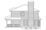 Traditional Style House Plan - 3 Beds 2.5 Baths 1618 Sq/Ft Plan #57-154 