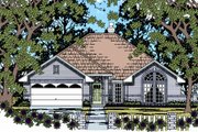 Traditional Style House Plan - 3 Beds 2 Baths 1507 Sq/Ft Plan #42-357 