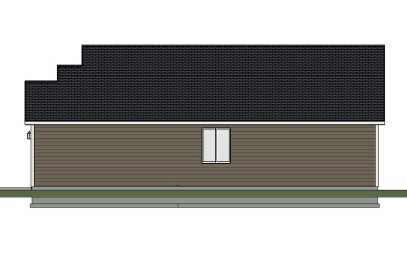 Dream House Plan - Exterior - Other Elevation for Ranch House Plan #943-51 - 3 bed, 2 bath