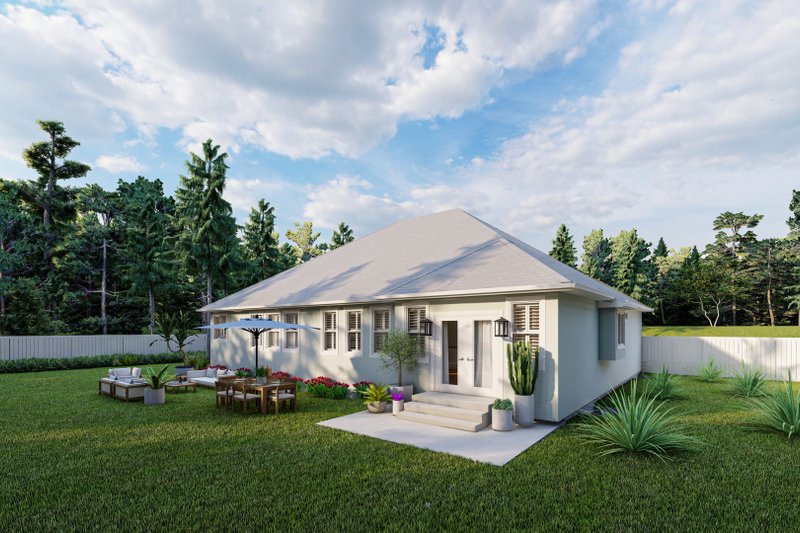 Home Plan - Exterior - Front Elevation 3 for Traditional House Plan #1060-151 - 2 bed, 2.5 bath