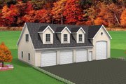 Country Style House Plan - 0 Beds 0 Baths 3234 Sq/Ft Plan #75-205 