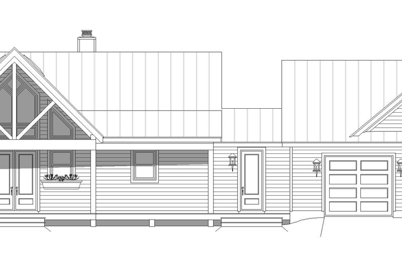 Dream House Plan - Exterior - Front Elevation 1 for Country House Plan #932-1432 - 2 bed, 2 bath