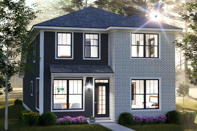 House Blueprint - Exterior - Other Elevation for Modern House Plan #513-2502 - 5 bed, 3 bath