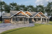 Traditional Style House Plan - 4 Beds 4.5 Baths 4271 Sq/Ft Plan #932-1064 