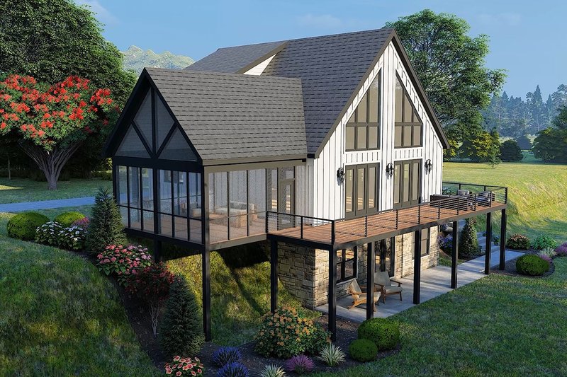 Dream House Plan - Exterior - Other Elevation 1 for Country House Plan #932-1227 - 4 bed, 3.5 bath