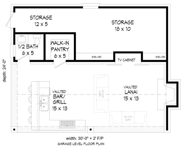House Plan Design - Country Floor Plan - Main Floor Plan #932-135
