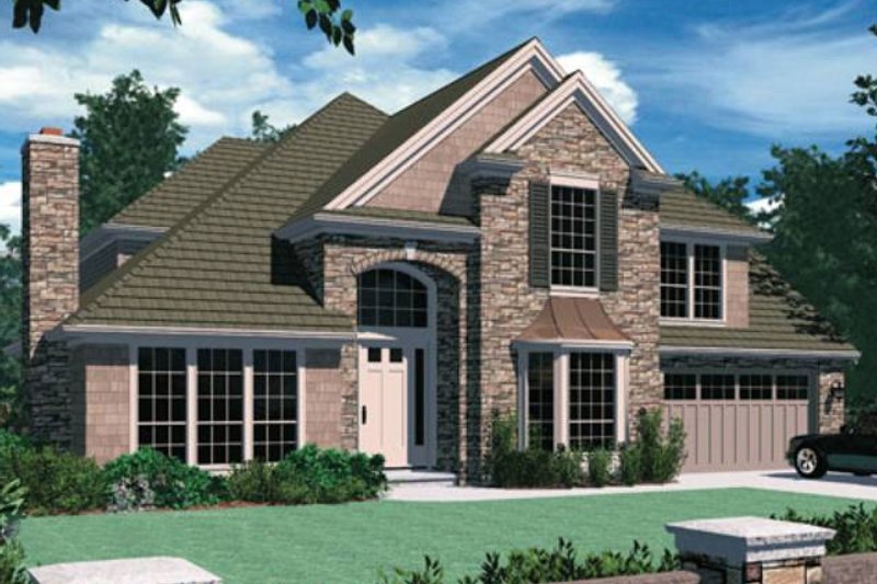 Dream House Plan - 4 bedroom 3400 square foot European house plan