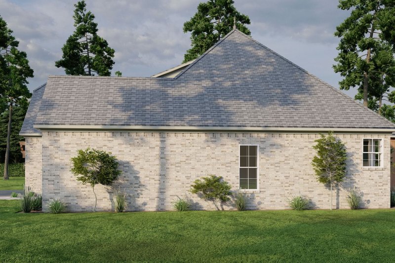 Architectural House Design - Exterior - Other Elevation for European House Plan #17-2483 - 3 bed, 2 bath