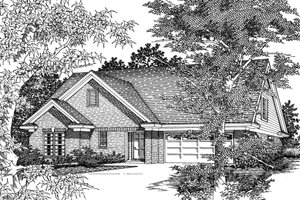 Traditional Exterior - Front Elevation Plan #329-213
