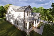 Cottage Style House Plan - 4 Beds 3.5 Baths 2232 Sq/Ft Plan #513-2216 Exterior 
