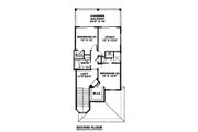 Mediterranean Style House Plan - 3 Beds 4 Baths 3038 Sq/Ft Plan #27-291 