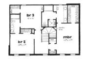 Southern Style House Plan - 4 Beds 3 Baths 2590 Sq/Ft Plan #36-298 