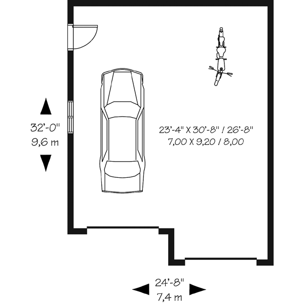Home Plan - Traditional Floor Plan - Main Floor Plan #23-433