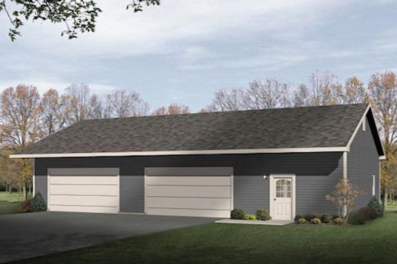 Home Plan - Ranch Exterior - Front Elevation Plan #22-548
