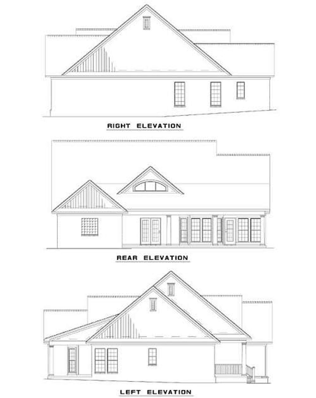 Traditional Style House Plan 3 Beds 2 Baths 1710 Sqft Plan 17 2124