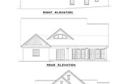 Traditional Style House Plan - 3 Beds 2 Baths 1710 Sq/Ft Plan #17-2124 