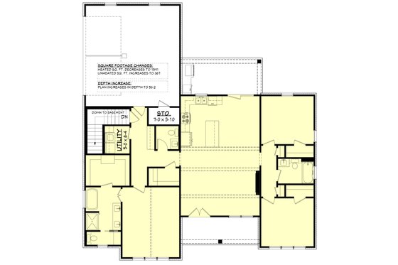Floor Plan - Other Floor for Farmhouse House Plan #430-387 - 3 bed, 2.5 bath