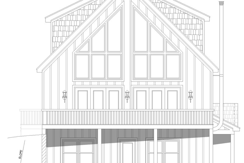 Dream House Plan - Exterior - Other Elevation for Country House Plan #932-584 - 4 bed, 3 bath