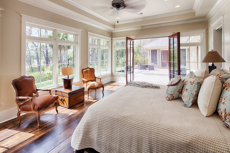 Architectural House Design - Interior - Master Bedroom for Country House Plan #928-320 - 4 bed, 4.5 bath
