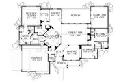 Traditional Style House Plan - 3 Beds 2.5 Baths 2597 Sq/Ft Plan #80-166 