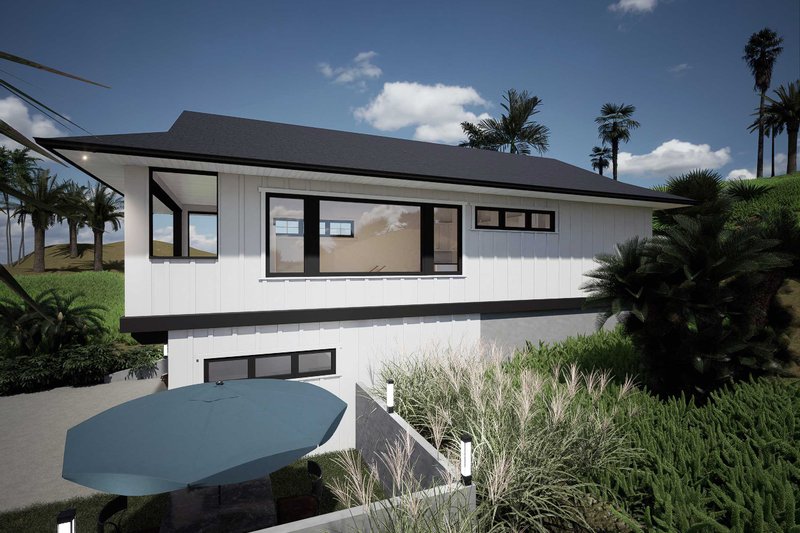 House Plan Design - Exterior - Other Elevation 1 for Cottage House Plan #1101-20 - 1 bed, 1 bath