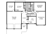 European Style House Plan - 4 Beds 3 Baths 2791 Sq/Ft Plan #18-141 