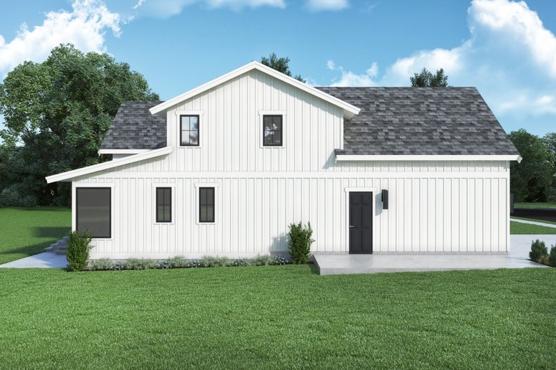 House Plan Design - Exterior - Other Elevation for Farmhouse House Plan #1070-134 - 3 bed, 3.5 bath