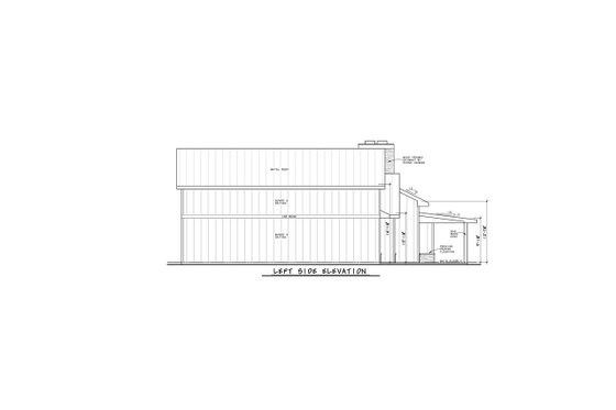Exterior - Other Elevation for Barndominium House Plan #20-2556 - 3 bed, 2.5 bath