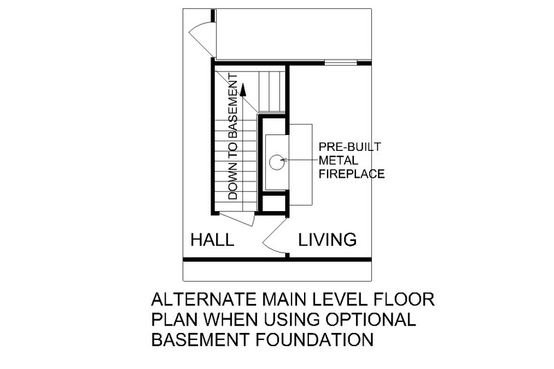 Home Plan - Floor Plan - Other Floor for Traditional House Plan #45-130 - 4 bed, 2.5 bath